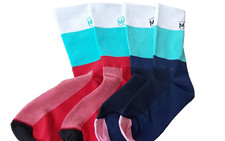 2 PAIRS  Women Men's Cycling Socks Breathable, anti slip Tri color