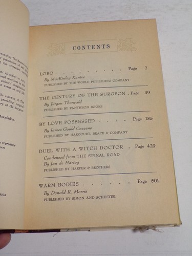 Reader's Digest Condensed Books Autumn 1957 Selections Hardcover - 013024JENON2 - Imagen 6 de 10