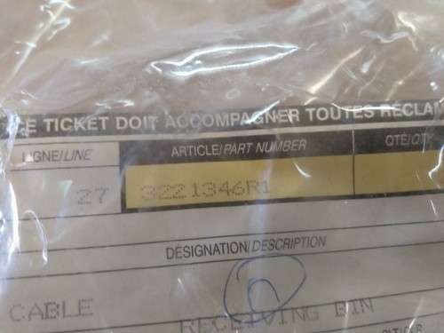 NOS TRAKTOR TEILE 3221346R1 Handgaskabine passend für International 434, 444, B414 - Bild 3 von 3