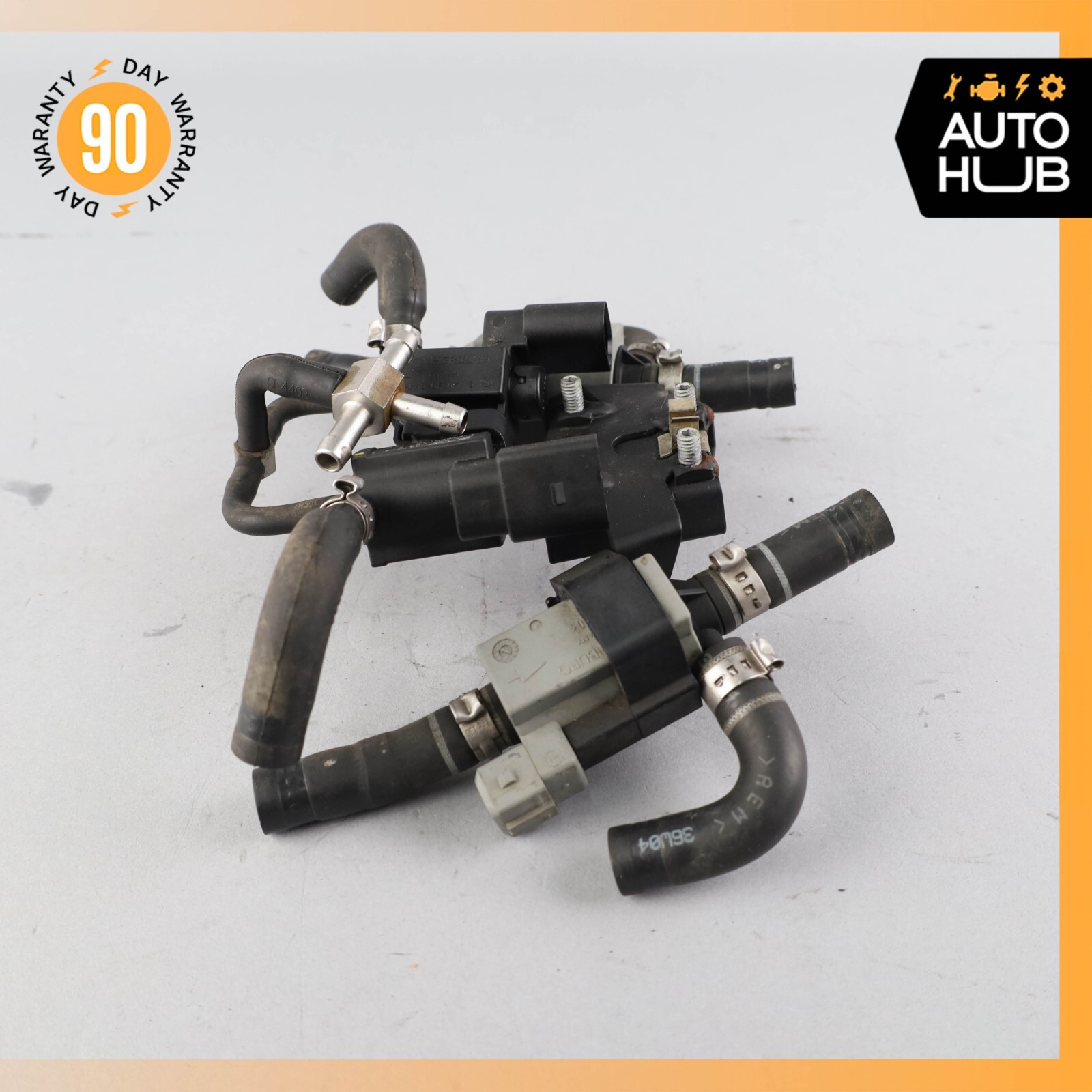 03-05 Bentley Continental GT EGR Vacuum Solenoid Valve Set w/ Hoses OEM