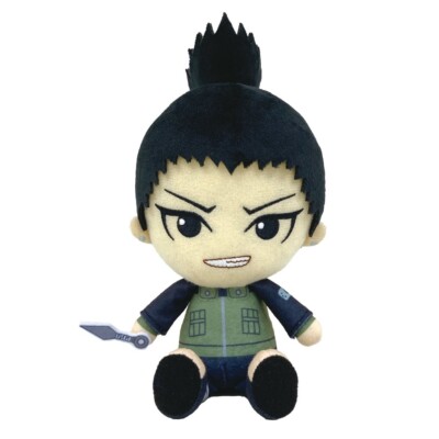 NARUTO Nijigen no Mori Limited Chibi Plush Doll Toy Shikamaru Nara from Japan