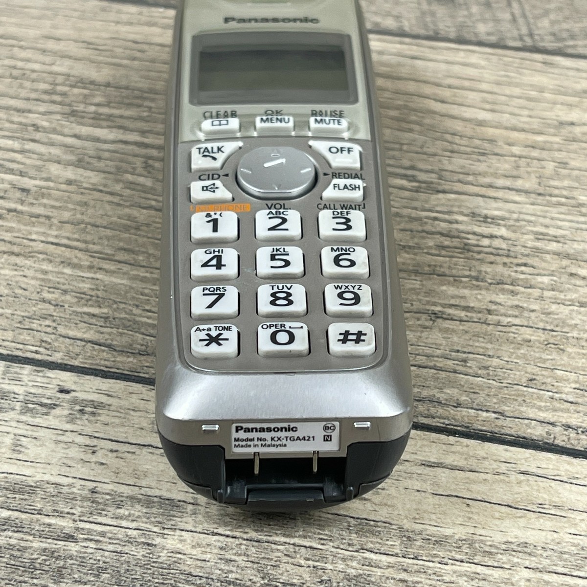 Panasonic KX-TGA421 DECT 6.0 Cordless Phone Please See Pictures