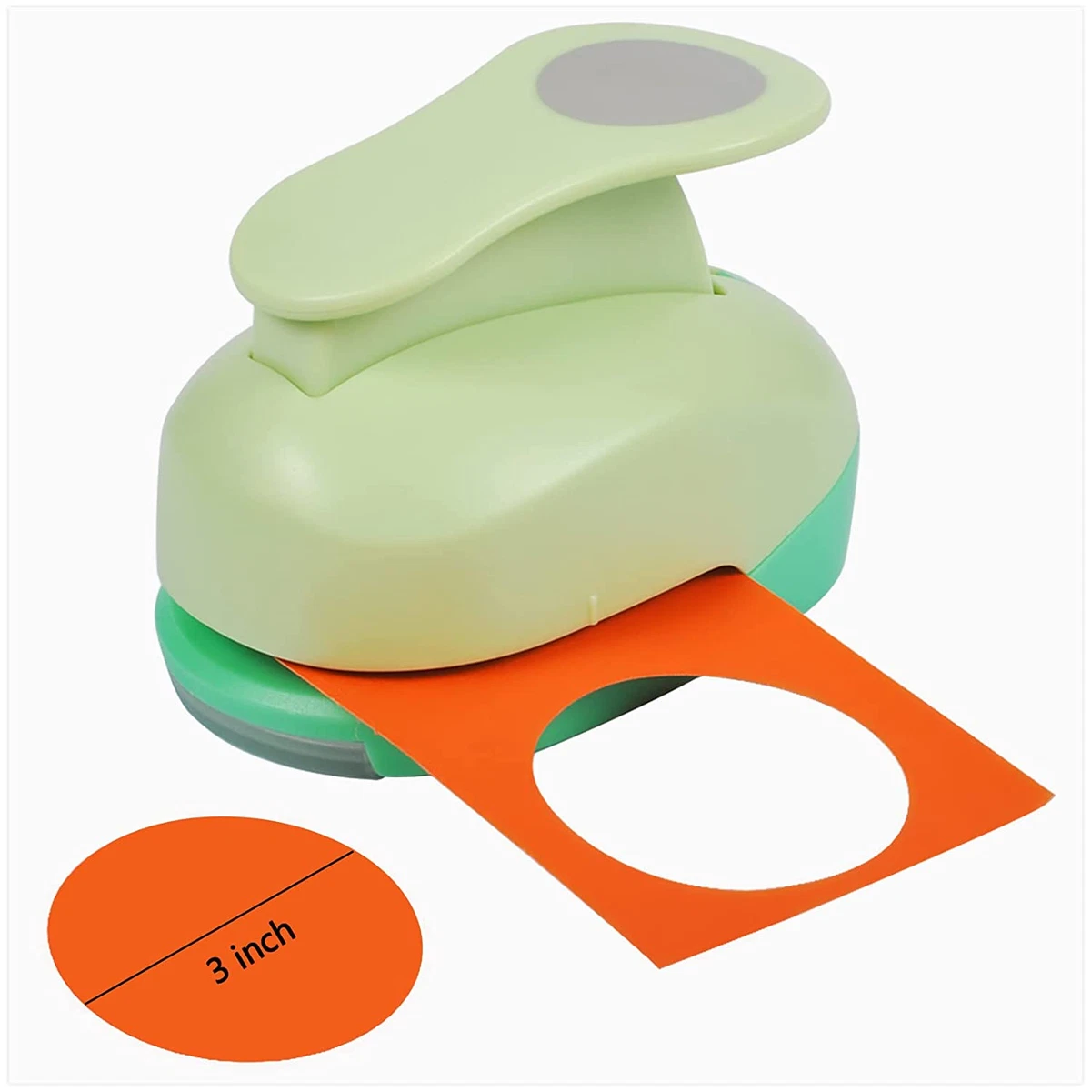 Paper Punch, 3 Inch Circle Punch Large Hole Punch Paper Circles Craft Punch  Hand