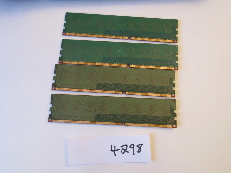 Samsung 4x2Gb=8Gb PC3-10600 1333Mhz DDR3 Desktop Memory RAM (4298) - Image 2 of 2