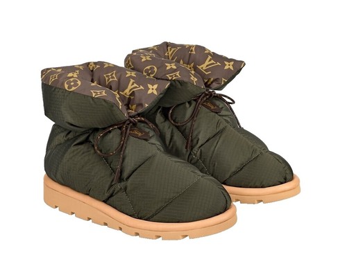LOUIS VUITTON Pre-shoes Valletta Hair Accessories Brown/Green Velor/Metal LOUIS VUITTON LV Hair Clip Accessories M00402 Metal Nanogram  main image 3