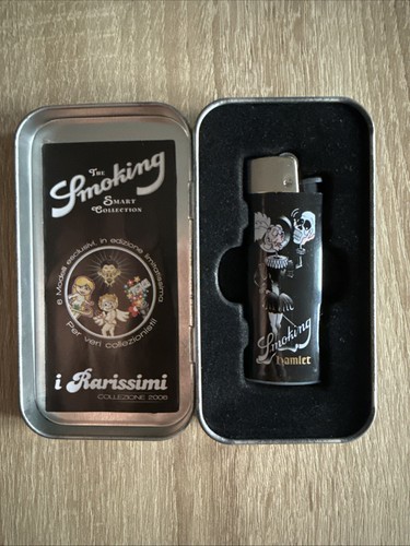 Accendino Smoking Rarissimo Hamlet In Scatola Alluminio - Foto 2 di 3