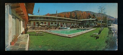 Oversized postcard Vermont VT Londonderry The Dostal's Resort on Magic Mountain