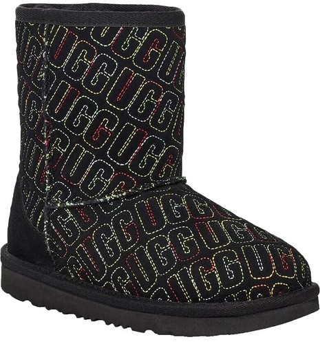 German Botas Leather Boots Size 25 Black Braided Fringe  display picture 2