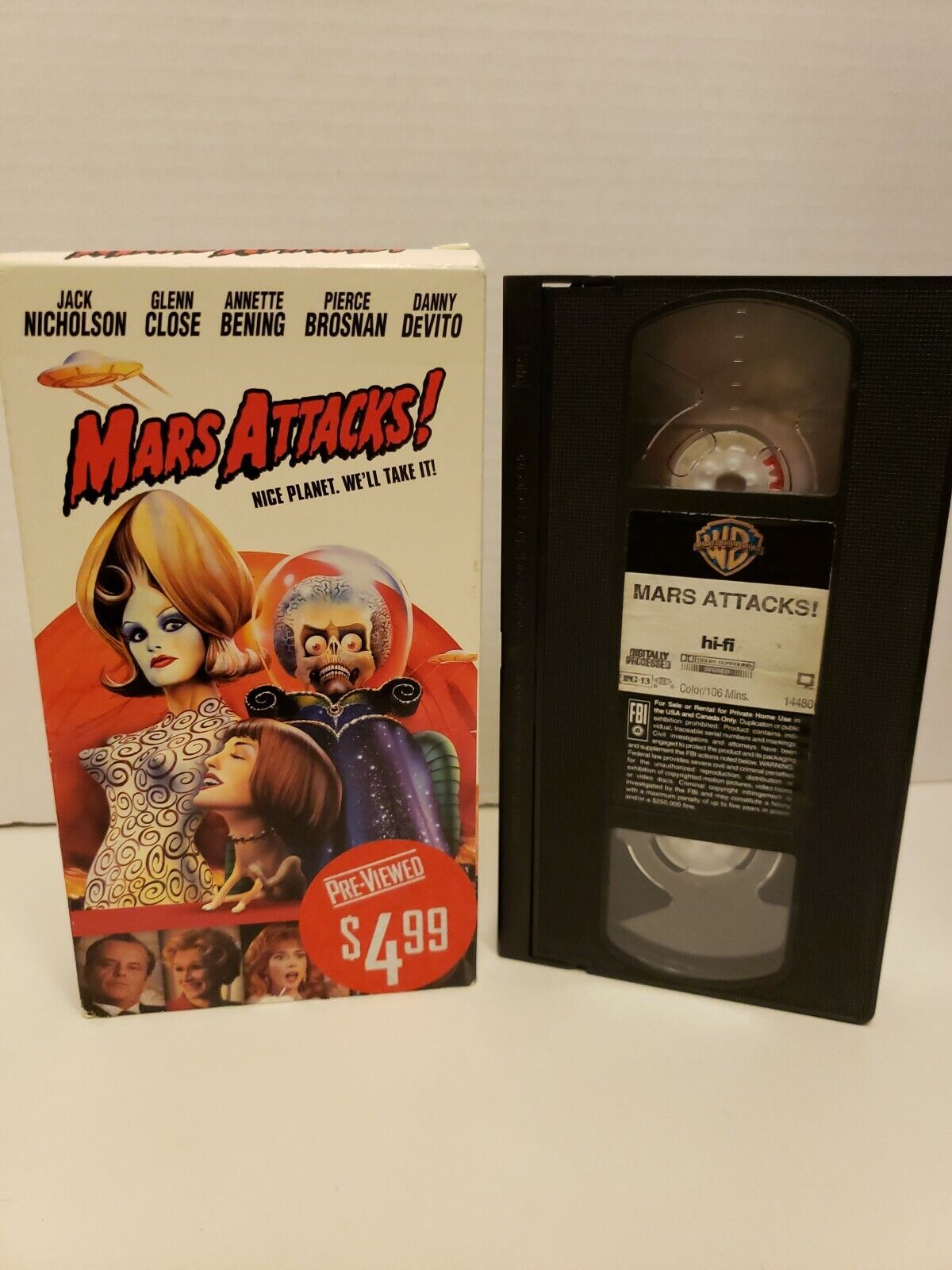 激レア WARNER DIGITAL MARS ATTACKS!-