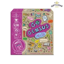 Go Genius - English - The Educational Board Game - Gift of the Year Winner!