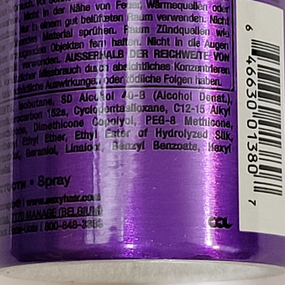 2 x  Smooth Sexy Hair Smooth & Seal Spray 1.3 oz each Anti-Frizz & Shine Spray