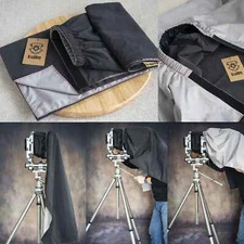 Professional Shade Dark Cloth Focusing Hood For 4x5 Large Format Camera Wrapping