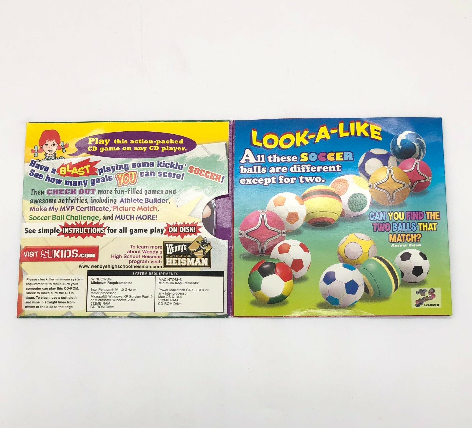 ⚽️ Sports Illustrated Kids Soccer CD-ROM Game 2 for PC/Mac | eBay