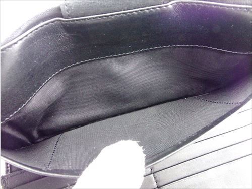 Fendi Wallet Purse FF logo Black Silver Woman unisex Authentic Used T7090 - Picture 8 of 8