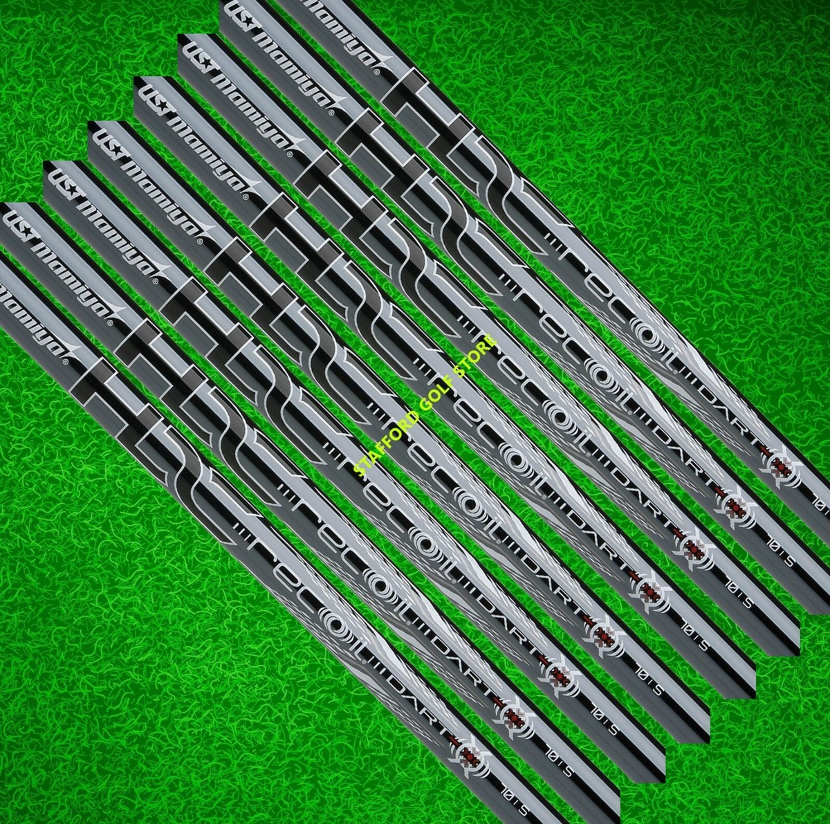 New UST Mamiya Recoil Dart HDC Iron Shafts Set .370 Tip F2-A/F3-R