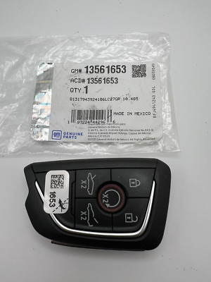Chevrolet Corvette Smart Keyless Remote Key Entry Fob GM 13561653 OEM