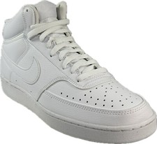 Nike Court Vision Mid Men's White Basketball Shoes, DN3577-100