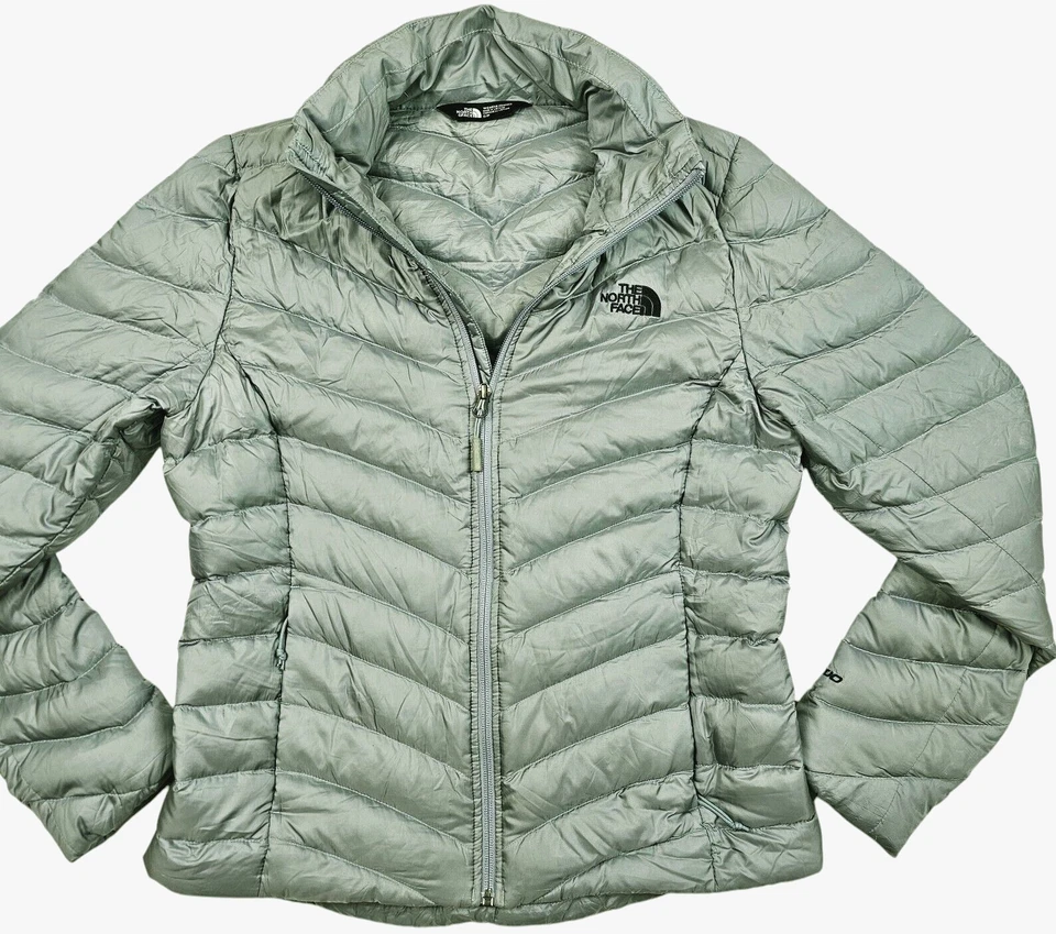 LO ÚLTIMO Chaqueta Para Mujer THE NORTH FACE 800 Delgada DEPORTES JOGG DOWN PUFFER GRIS PLATA S Foto 3 de 4