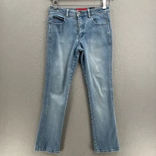 PACO Jeans USA Mens  28x30 Blue Light Faded Wash Skinny Mid Rise Measure 28x28