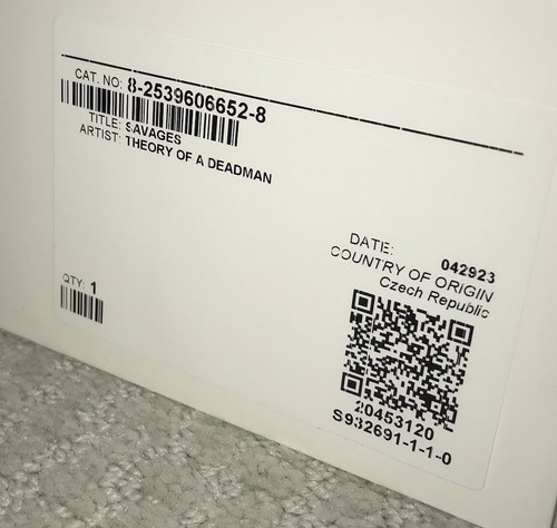 TEST PRESSING Theory of a Deadman Savages Vinyl Nickelback 3 Doors Down Seether - Picture 4 of 5