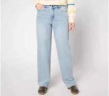 Peace Love World Regular Mid-Rise Boyfriend Jean - Denim Size 10