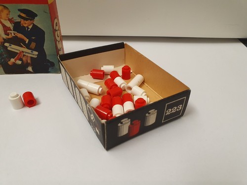 LEGO System small box 223 50's 60's alt vintage 60er 1:87 rare promo OVP classic - Bild 3 von 4