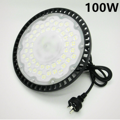 UFO LED High Bay Lights 100W 300W 500W Warehouse Industrial Shed Factory Lamps - Picture 10 of 12
