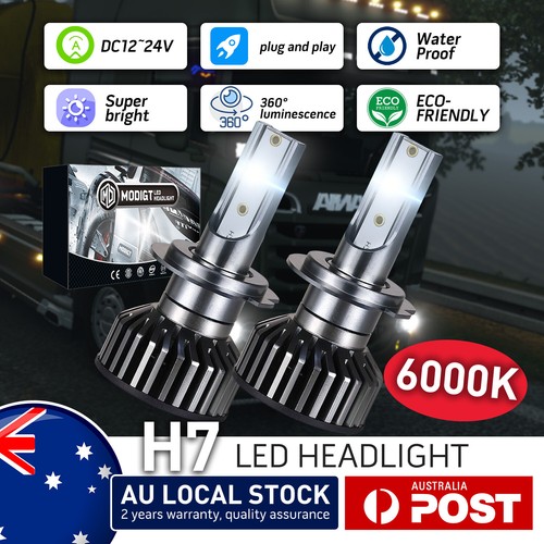 H7 LED Headlight Bulb Kit H/L Beam For Hyundai i30 FD 2007–2012 GD YF ...