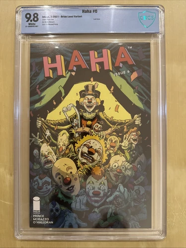 Haha #6 - CBCS 9.8 - Variant Cover