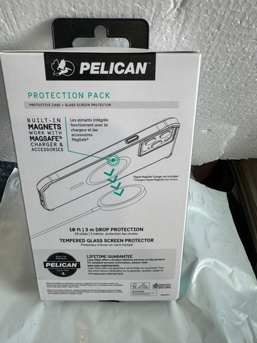 Pelican Protection Pack Clear (MagSafe) Case + Screen Protector | iPhone 13 Pro - Zdjęcie 2 z 3