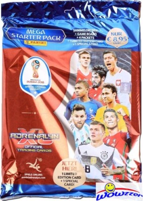 2018 Panini Adrenalyn FIFA World Cup Russia MEGA STARTER Pack