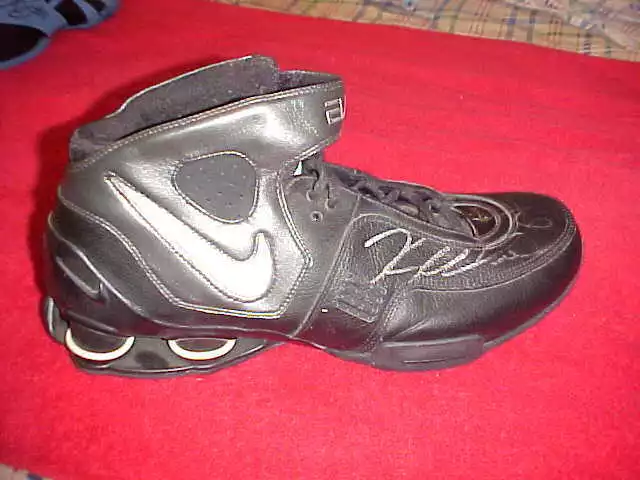 RARE SIGNED KENYON MARTIN NIKE LN3 ELITE BASKETBALL SHOE KNICKS BUCKS  CLIPPERS