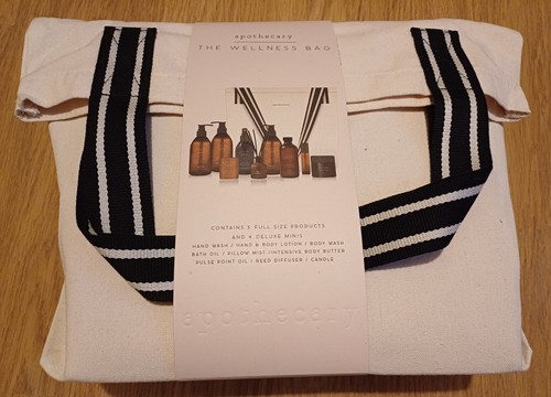 M&S Apothecary The Wellness Bag (contains 9 products) - New, unopened with tags