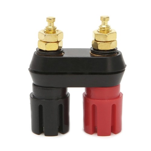 Dual 4mm Banana Plug Jack Socket Binding Post for Speaker Amplifier Terminal - Picture 2 of 8