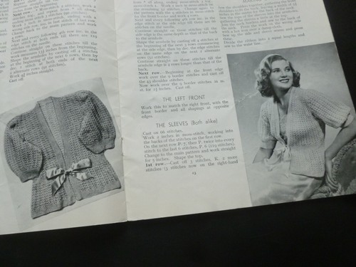 Bestway Knitting No. 66 – KNITTED BEDROOM WEAR - 1940's Knitting Patterns - Picture 13 of 18