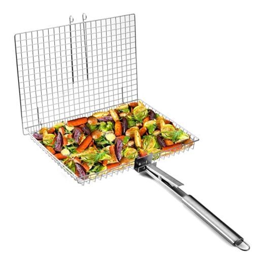 Grill Basket Extra Large,Grill Accessories for Outdoor Grill,Grilling Gifts