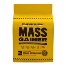 Crazy Nutrition Mass Gainer - Whey Protein Powder Advanced Muscle Bulk
