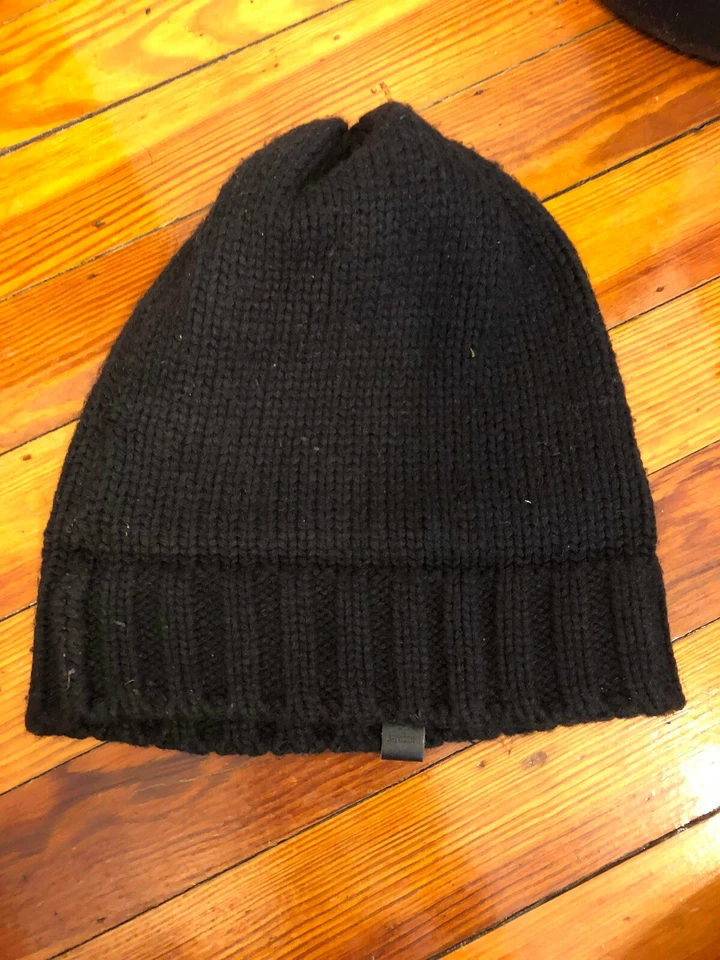 Gorro Bickley & Mitchell para hombre negro tejido ancho invierno talla única Foto 2 de 4