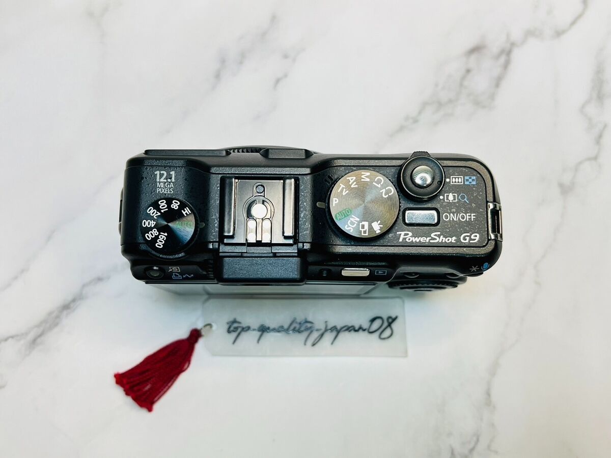 Canon PowerShot G PowerShot G9 Compact Digital Camera Black Canon PowerShot G PowerShot G9 Compact Digital Camera Black