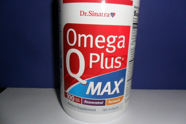 Dr. Sinatra Omega Q Plus Max Heart Health Supplement - 60 Softgels for