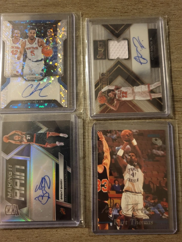 NBA AUTO'S, TODOS AUTOGRAFIADOS, LAETTNER, LEE, PORTER JR Foto 3 de 4