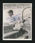 GEORGE UHLE (1919-28 Cleveland Indians) 7" x 9" Photo *AUTOGRAPHED* d.1985