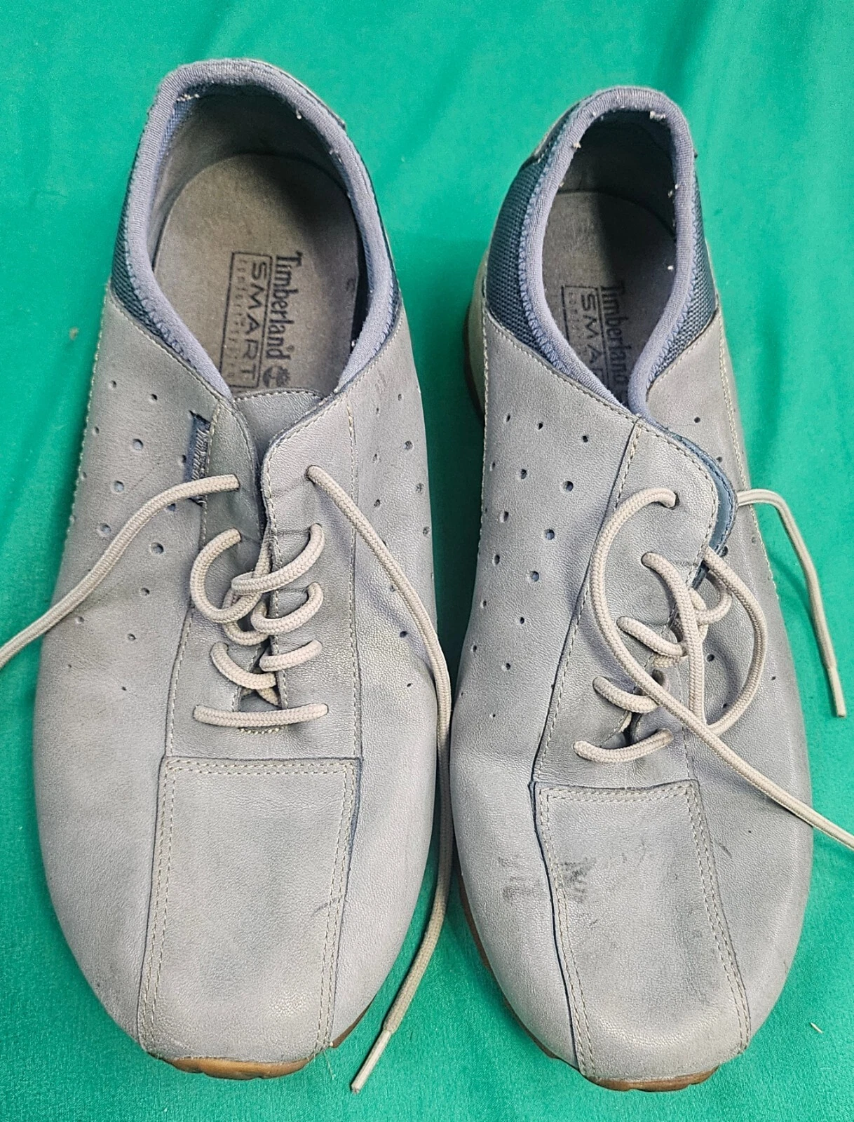 Timberland Comfort System scarpe da passeggio in pelle stringate donna 7 5 M blu 43372