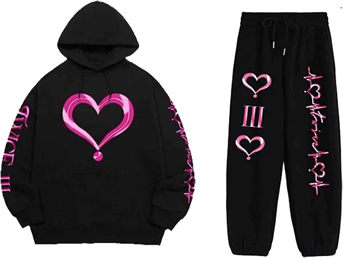 Kpop Twice 4Th World Tour Merch Hoodie Pant Set Dahyun Tzuyu Momo 2Pcs  Sweatshir | eBay
