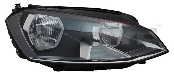 Left TYC 20-14220-05-2 Headlight for VW