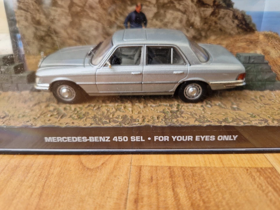James Bond Coche Colección - Mercedes Benz 450 Sel For Your Eyes Only + Mag #120 - Imagen 3 de 3