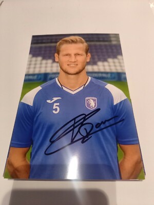 Signiertes Foto Joren Dom Beerschot V.A. NEU  