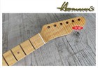 TL One Piece Light Roasted Curly Flamed Maple Neck With Abalon Pea - Detoa