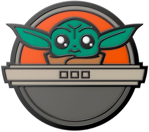 PopSockets - Empuñadura y soporte para teléfono celular PopGrip - Star Wars Grogu Pod Nuevo - Imagen 2 de 10