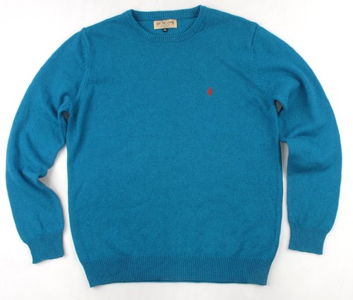 MARLBORO CLASSICS Herren Blau Wolle Baumwolle Rundhals Pullover Pulli XL - Bild 4 von 24